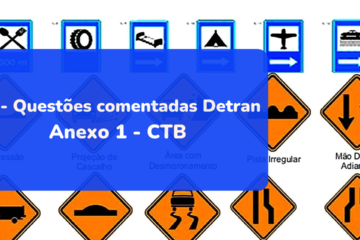 Questões comentadas Detran